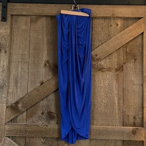 Blue Maxi Skirt